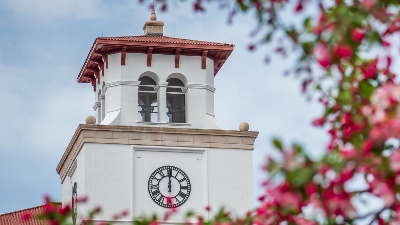 University hall belltower
