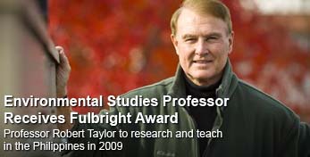 Environmental Studies Professor Receives Fullbright Award