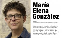 Maria Elena Gonzalez header image for Art Forum