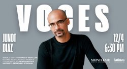 photo of Junot Diaz for Voces event on december 4