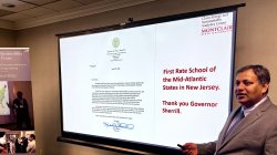 CESAC Rate School launch thanking Gov. Sherrill for her support