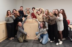 photo of Graz Students visiting Montclair State