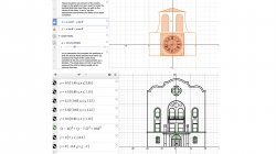 construction models made in the Desmos application