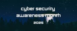 cybersecurity awareness month -- never alone.