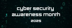 Cybersecurity awareness month -- glitch icon