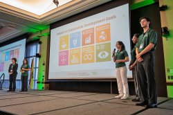 Greens Do Good Green Team giving their final presentation