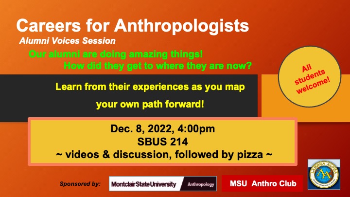 Careers For Anthropologists – Alumni Voices Session! – Anthropology ...