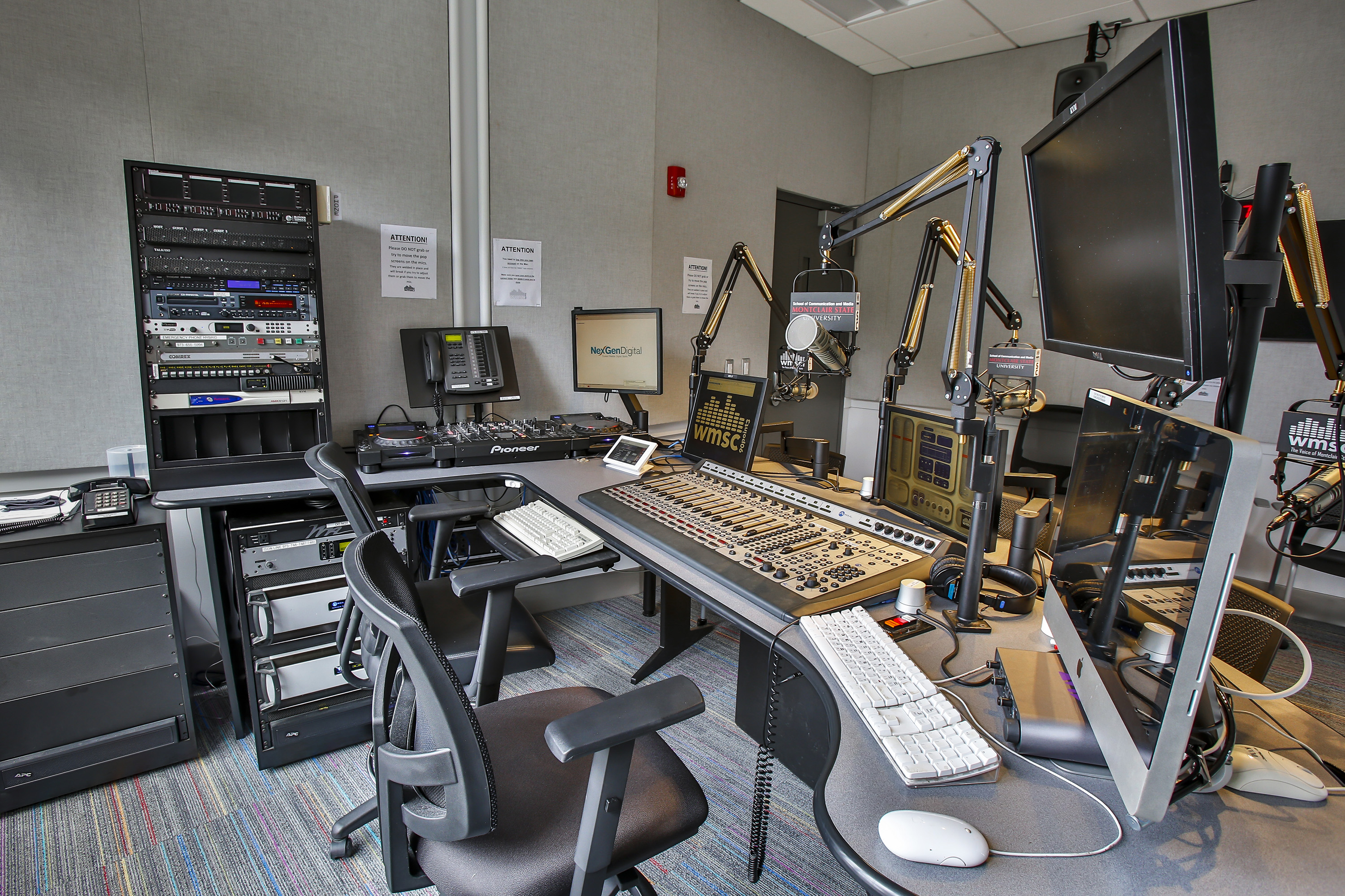 Radio And Podcast Studio – Broadcast And Media Operations - Montclair ...