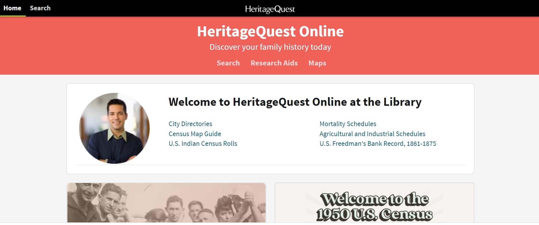 Explore Family History With HeritageQuest Online – University Libraries ...