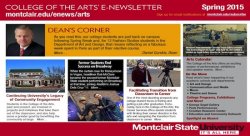 Feature image for Spring 2015 College of the Arts' E-Newsletter