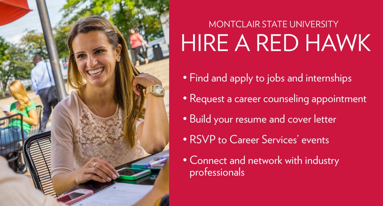 Introducing Hire A Red Hawk – Career Services Montclair State University