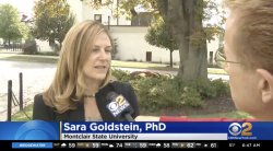 Dr. Sara Goldstein on CBS2