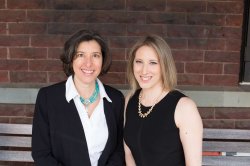 Photo of Dr. Miriam Linver and Dr. Jennifer Urban