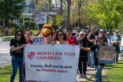 Photo at the Montclair Disability Rally