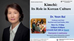 Flyer for Kimchi: Its Role in Korean Culture 