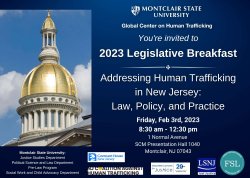 2023 Legislative Breakfast: Addressing Human Trafficking in New Jersey