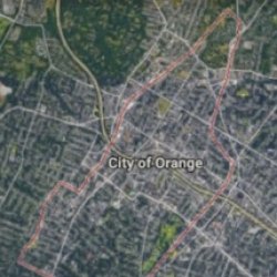 story map of orange, nj