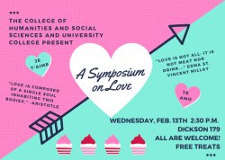 Feature image for Symposium on Love, February 13