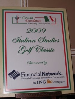 Feature image for 2009 Italian Studies Golf Classic and Comedy Night 