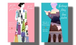 book covers of deluxe editions of Jane Austen novels