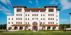 Exterior photo of School of Business building