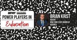 a graphic element Power Players in Education by Politics NY