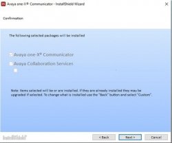 Avaya Communicator installer