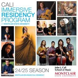 Immersive Residency guests 24-25 Season collage