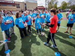 Photo of students at Special Olympics