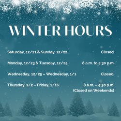 library winter hours