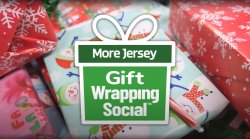 more jersey gift wrapping social logo with presents in background