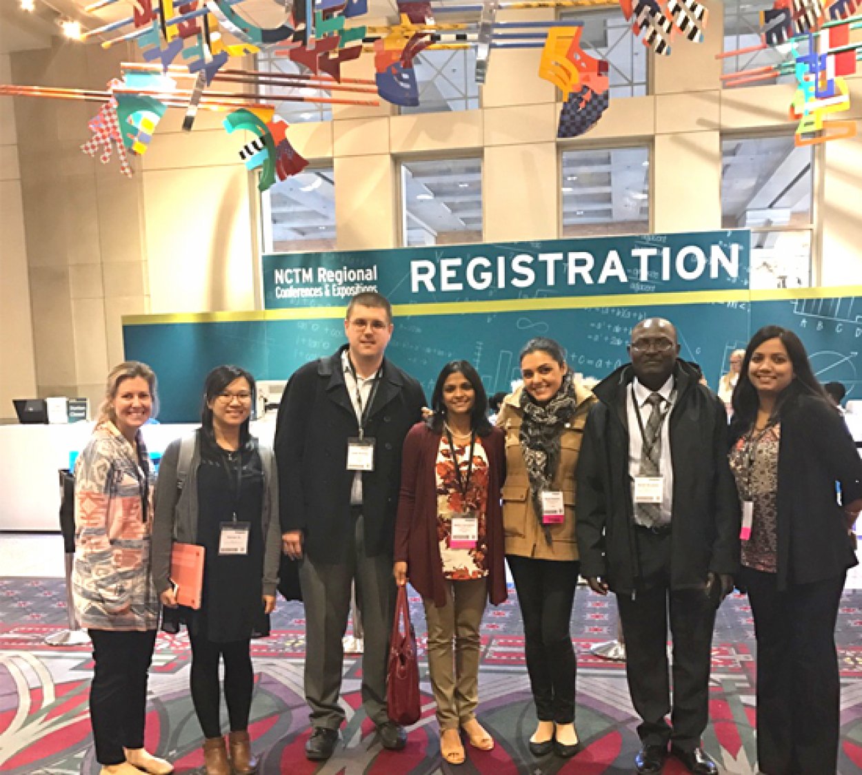 Mathematics Education EdD And PhD Students Present At The NCTM Regional