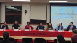 mathematics alum at Math Career Night Panel