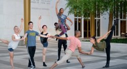 Montclair State dance majors showcased their skills at the Kennedy Center in Washington, D.C., during the National American College Dance Festival (ACDF) held June 5-7, 2014.