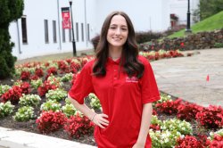 Information Desk Assistant Kaleigh Reamer