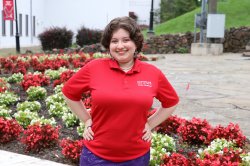 Information Desk Assistant Kimberly Gonzalez