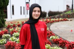 Information Desk Assistant Sara Alwan