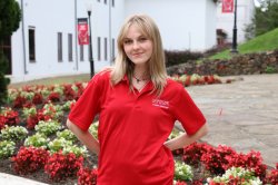 Information Desk Assistant Shannon Daly