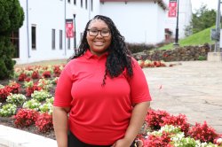 Information Desk Assistant Ta'Miyah Alexander