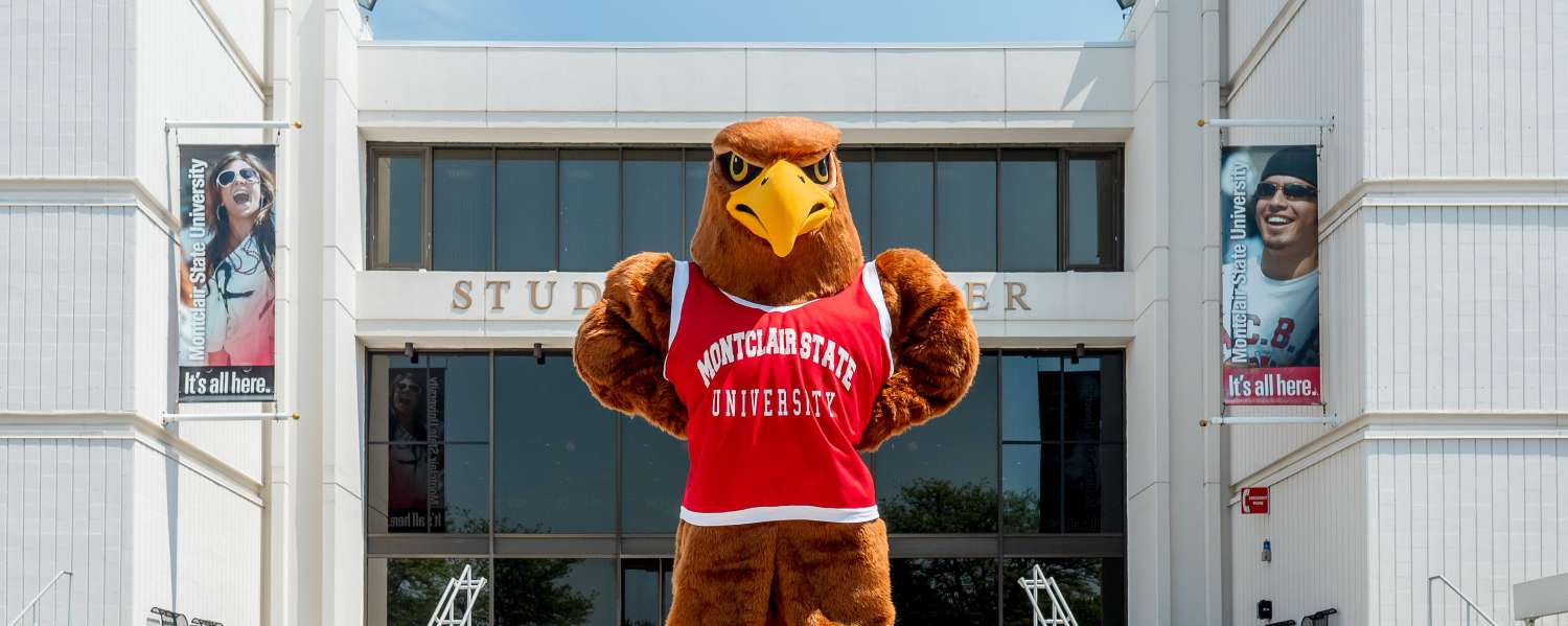 Rocky The Red Hawk Student Services Montclair State