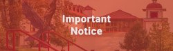 Important Notice News Item Banner