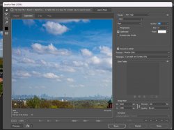Screenshot of the Photoshop Save for Web dialog